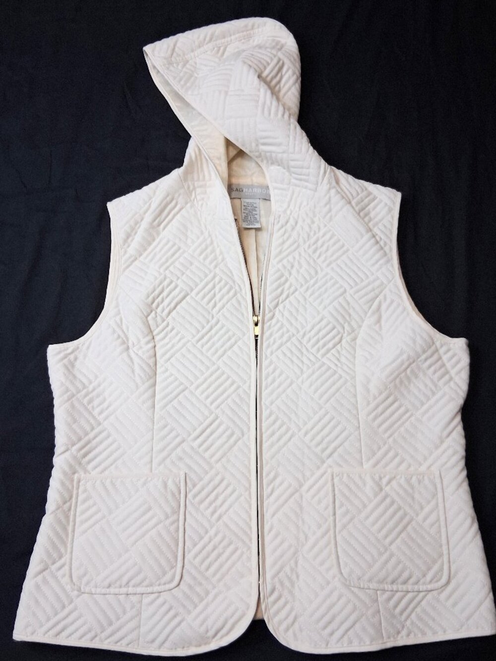Vintage Sag Harbor Sport Sleeveless Top Vest Size Medium Style F63132BS